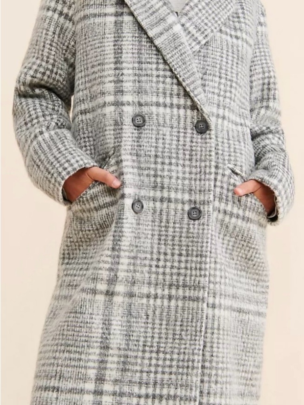 RD Style Mia Plaid Coat
